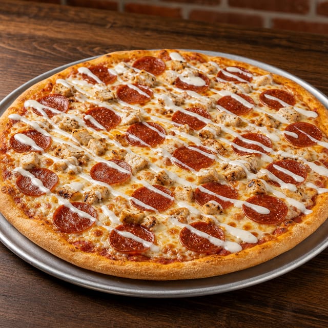DMD Pizza.