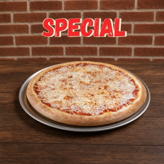 Cheese Pizza Special.